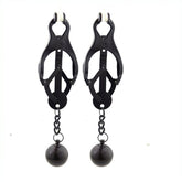 BDStyle Deviant Monarch Weighted Nipple Clamps Nipple and Clit Clamps